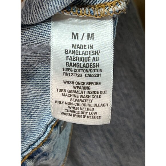 AEROPOSTALE - Women's Denim Jacket - Light Blue - Medium - Picture 9 of 13